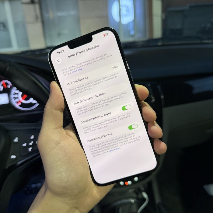 iphone 13 max Blask rangda 128 Gb 95%  Holati alo
