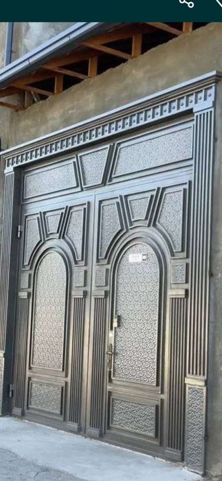 Дарвоза. Решотка, перила, навис.