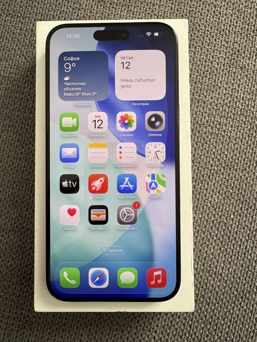 Apple Iphone 15 Pro Max 256GB Blue Titanium