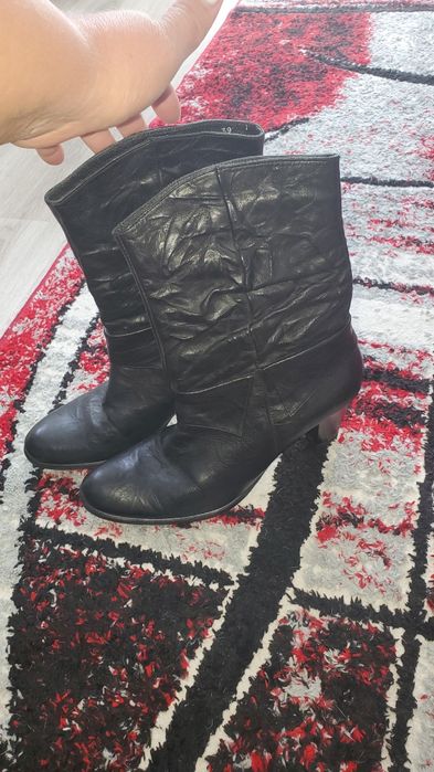 Cizme piele nr 39