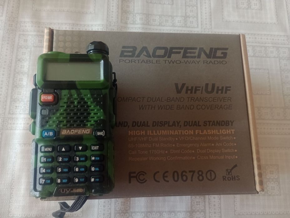 радиостанция Boafeng uv-5r