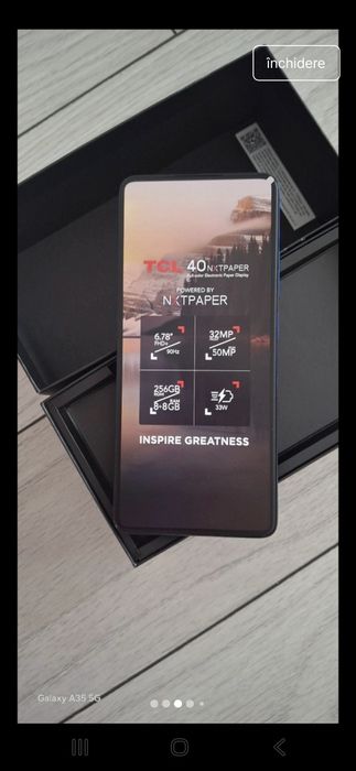 Telefon nou Tcl 256gb