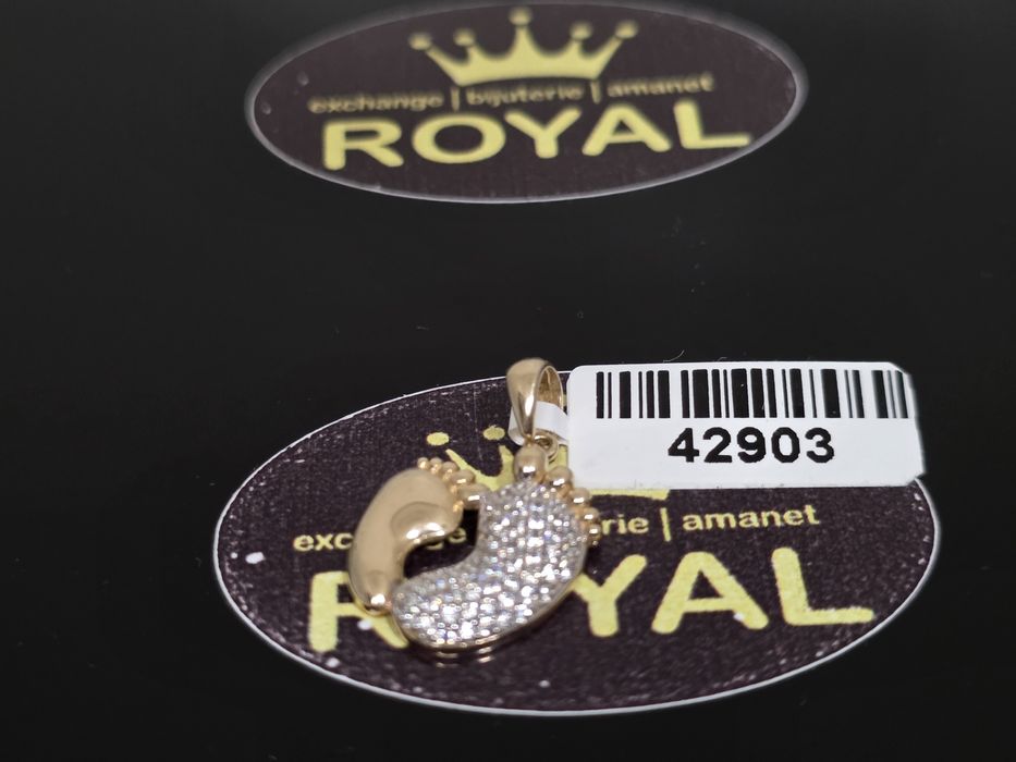 Bijuteria Royal: Pandantiv aur 14k/1.60 gr