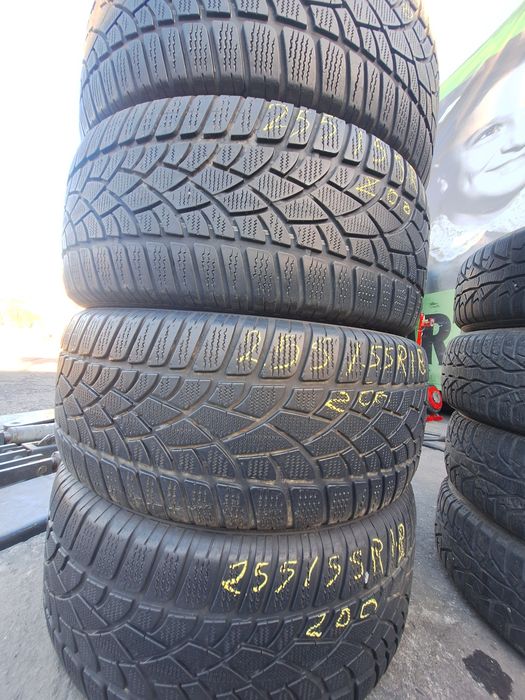 4 anvelope iarna 255/55r18 Dunlop Montaj Gratuit