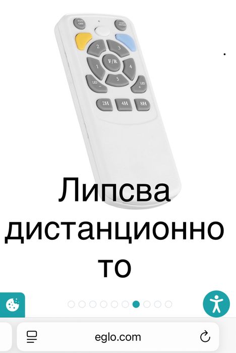 Вентилаторен таванен полилей Eglo