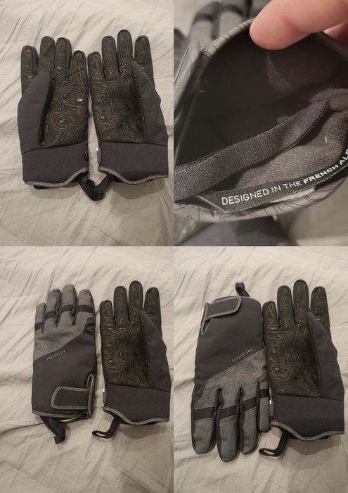 Mănuși Dreamscape, gri/negru – NOI