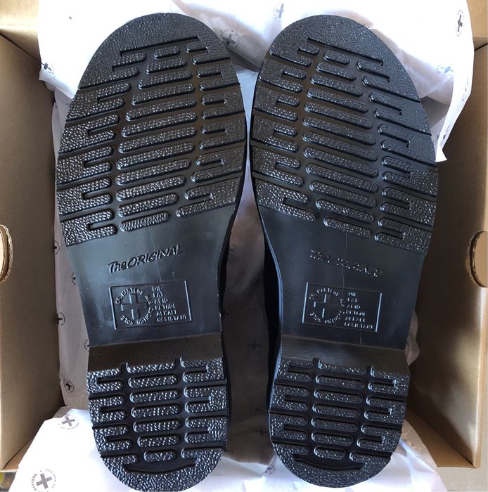 Dr. Martens 101 Mono Suede Boots ОРИГИНАЛ дамски боти/кубинки 37/23,5