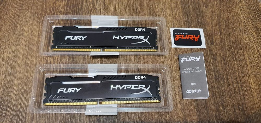 Memorie HyperX Fury Black 16GB DDR4 2133MHz CL14 Dual Channel Kit