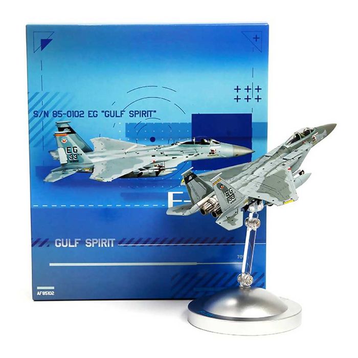 Macheta avion metalica F-15 B5-0102 Gulf Spirit Eagle USA 20cm