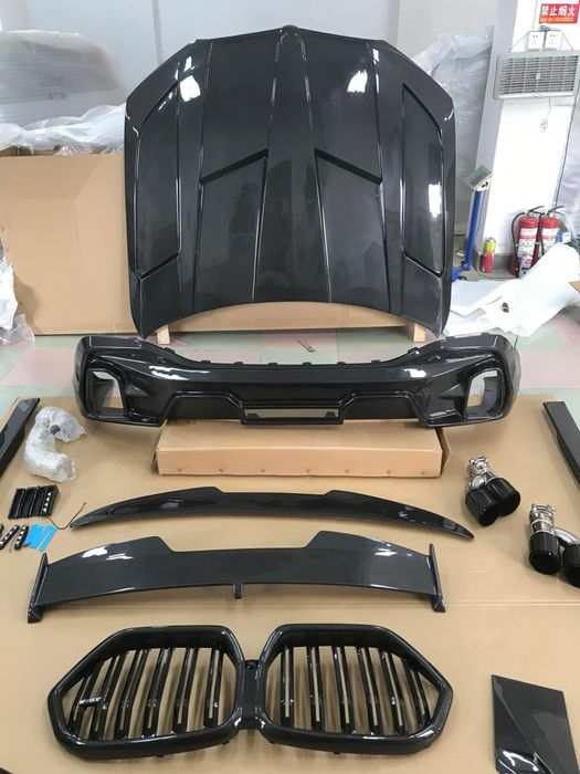 Pachet complet Carbon BMW X6 G06 lci Facelift 2023 + LD Larte