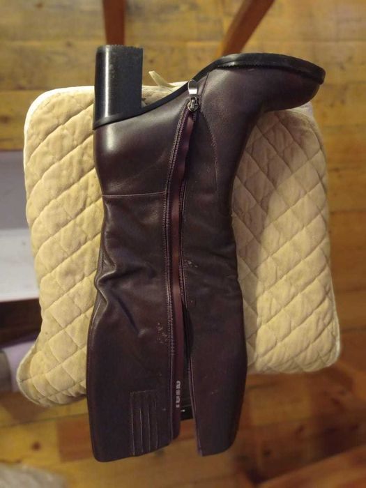 сапоги кожаные женские зимние 39 размер