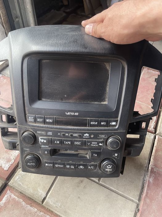 Монитор климат контроль аудио магнитофон