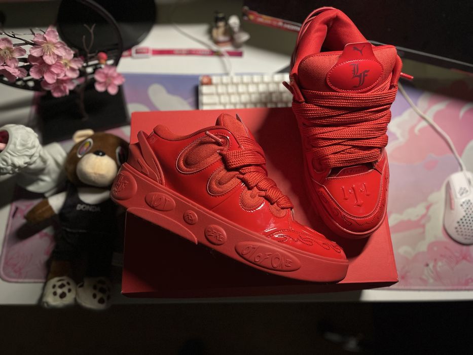 Puma LaMelo Ball LaFrance "For All Time Red" ( nu nike, adidas, jordan , sneakers, basket )