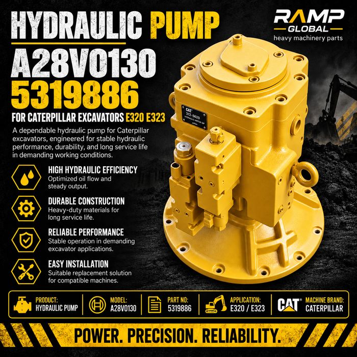 Гидронасос A28VO130 для Caterpillar E320