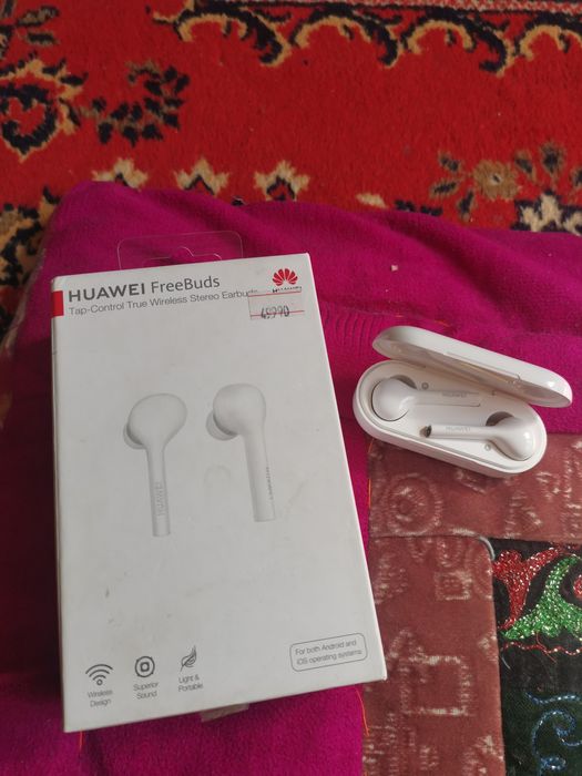 Наушники без проводные huawei freebufs