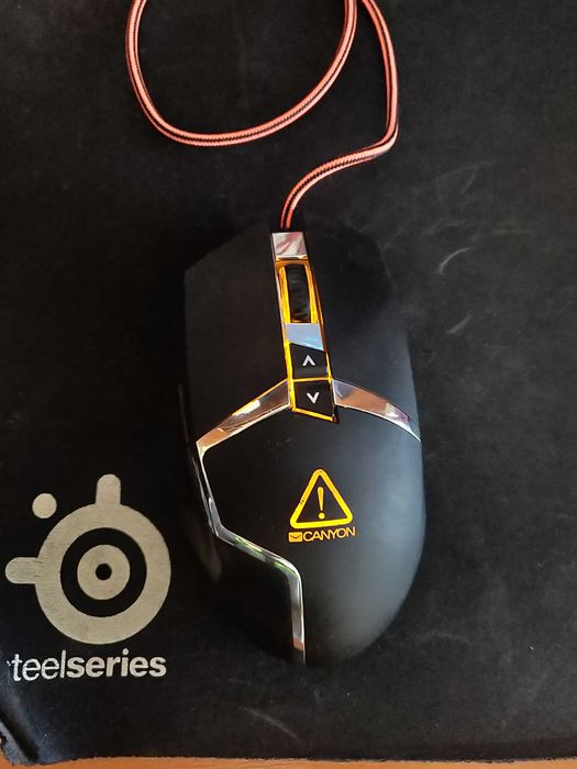 2x Mouse Optic Gaming USB, cu fir, DPI 4800