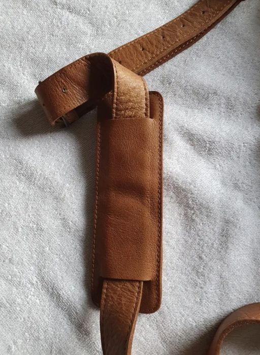 Сумка кожаная для фотокамеры