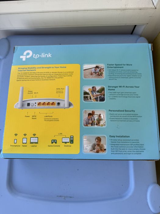 Модем Роутер ADSL состояние новый