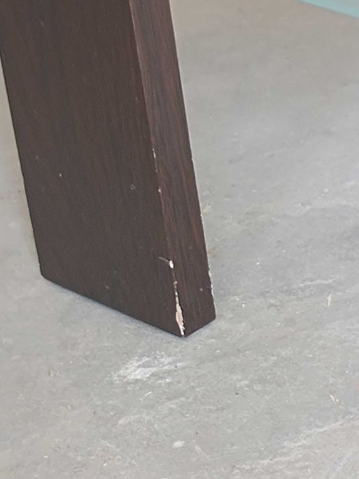 Холна маса стъкло пдч венге 150/60/45см