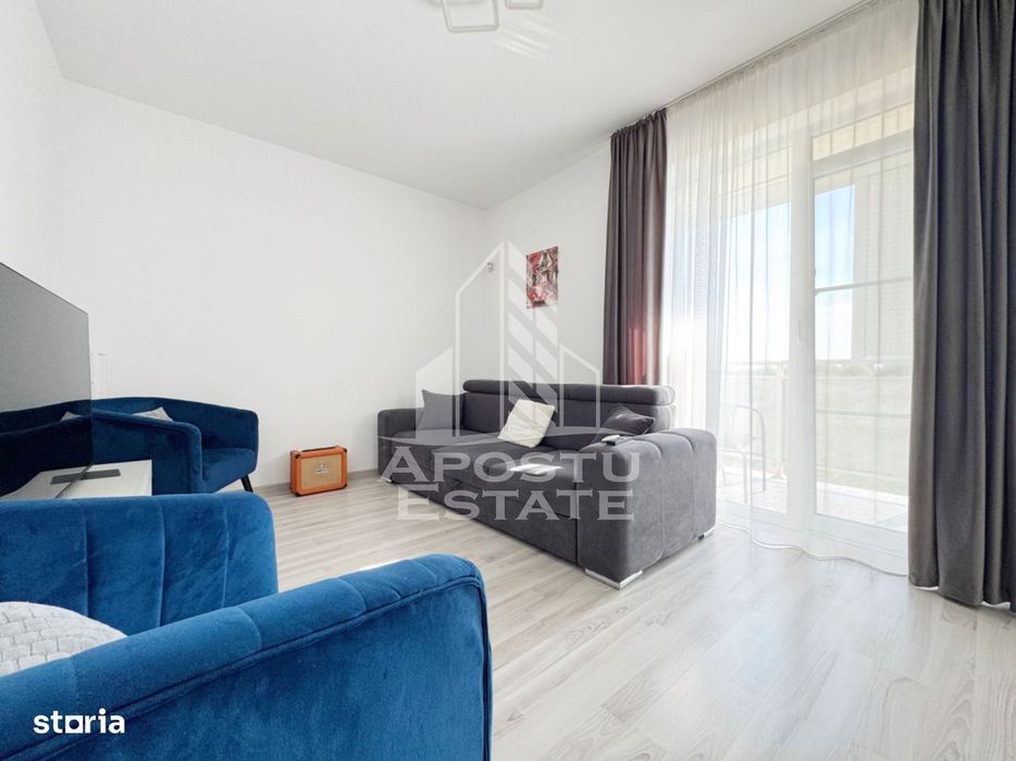 Apartament cu o camera de vanzare, 32mp utili + 4mp balcon, Giroc