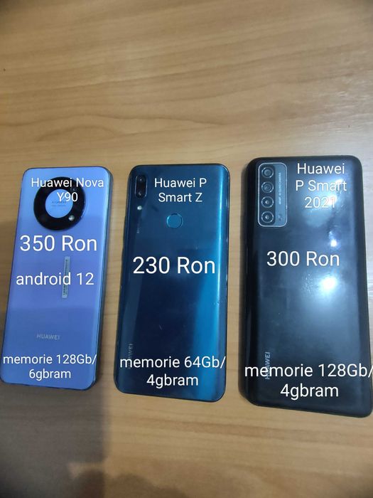 Huawei Nova Y90,P smart