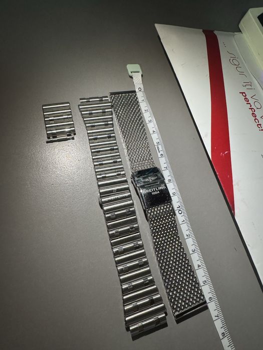 Bratari Breitling 22mm  Mesh , Rouleax