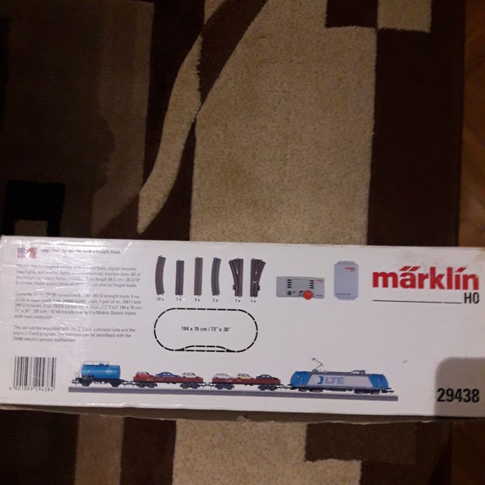 Trenulet Electrc MARKLIN HO 29438,nou,in cutie,made in Germany.