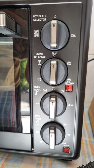 NOU Cuptor electric Tefal Optimo OF463830, 32 L, 2 plite,5 moduri de g