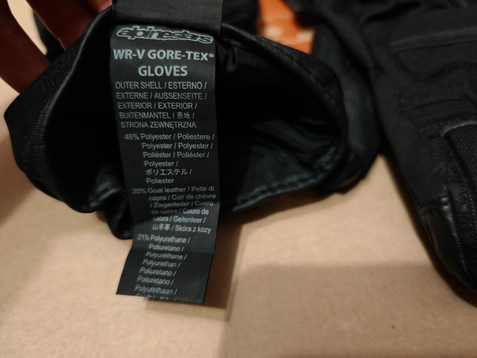 Manusi impermeabile Goretex Alpinestars Vanucci moto atv ski
