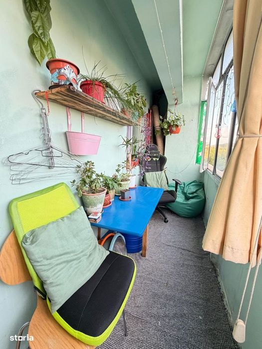 3 camere 2 bai 76mp etaj intermediar bloc pe cadre zona Nicolina