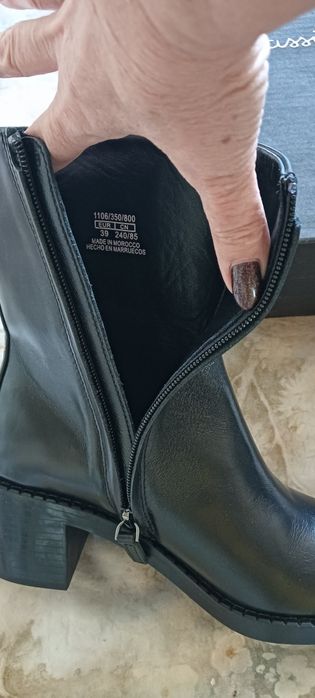 Продам полусапожки кожаные Massimo Dutti