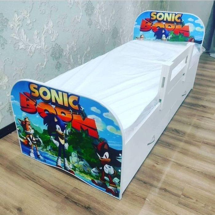 Кровать-машина + матрас в подарок!