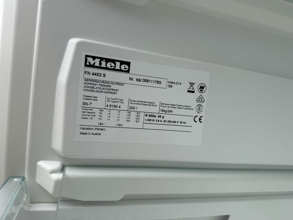 Фризер Миеле No Frost 145 см