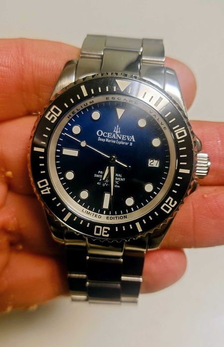 Oceaneva Deep Marine II Rolex homage