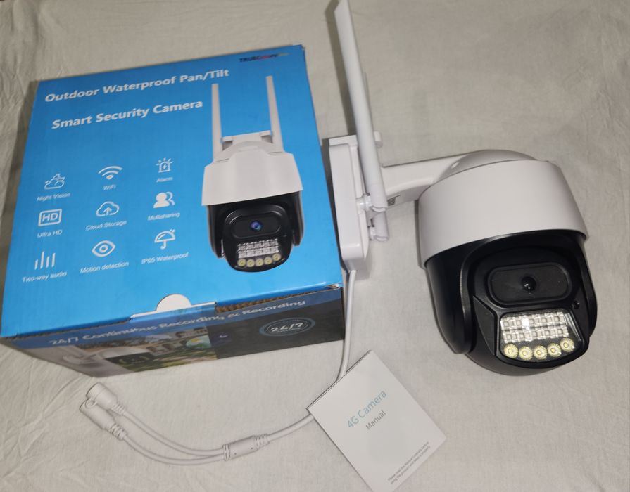 Kamera PTZ, Wi fi va Sim karta bilan ishlaydi