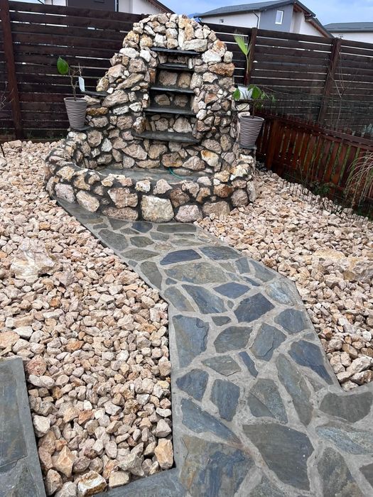 Cascade iazuri drenaj garduri