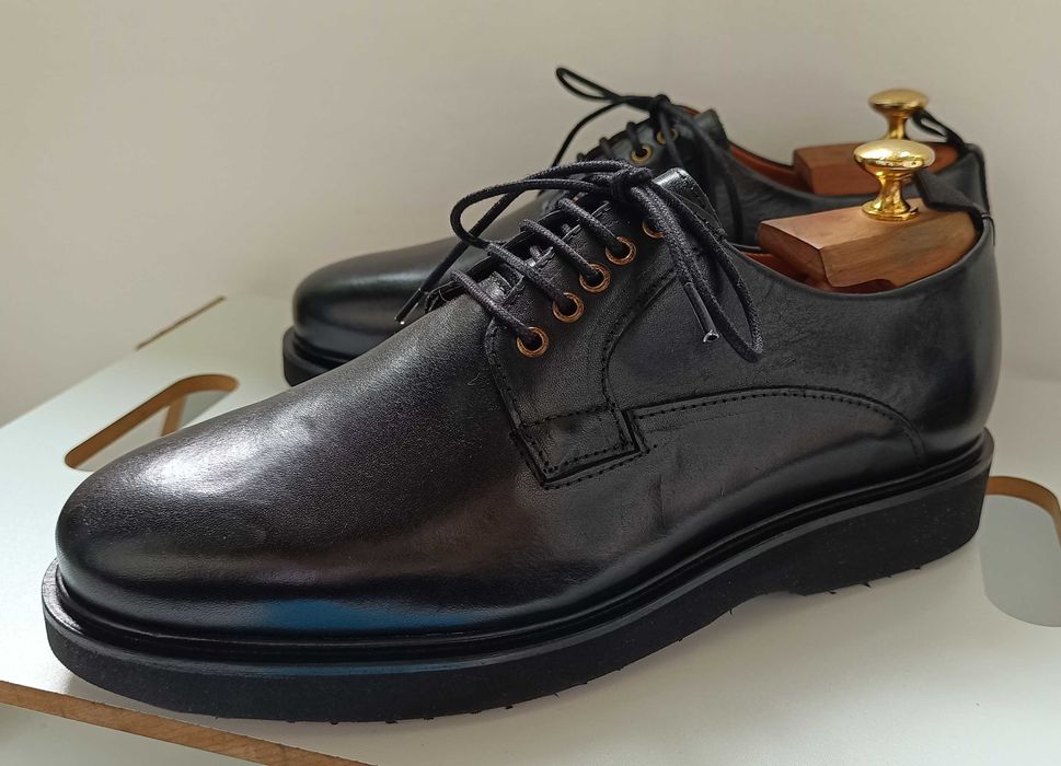 Pantofi derby 41 41.5 42 premium Shoe The Bear NOI piele naturala