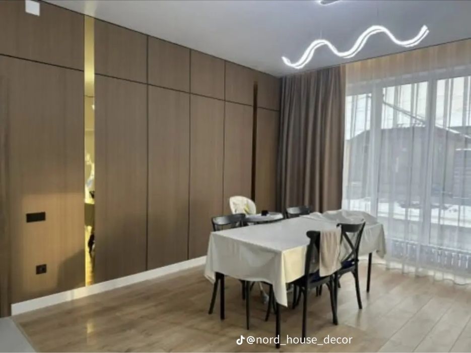 Монтаж бамбуковых  панелей