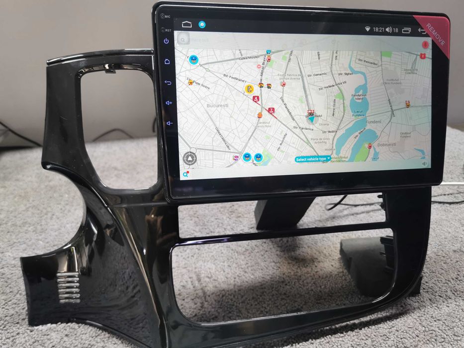Navigatie android Mitsubishi Outlander 4/64gb QLED