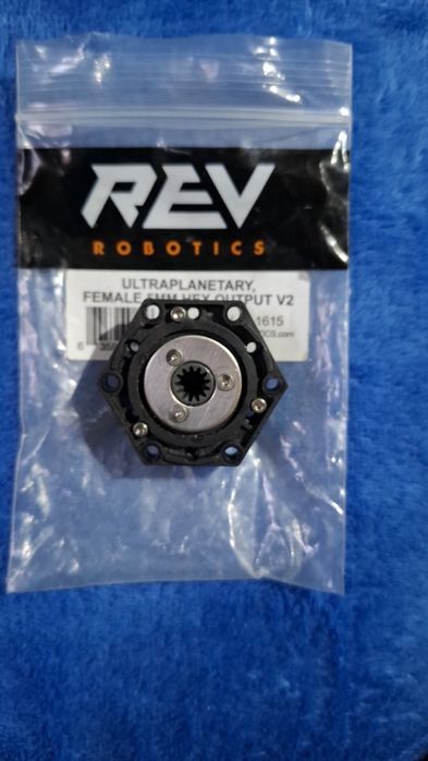 REV Robotics UltraPlanetary V2 – Female 5 mm Hex Output Gearbox, nou
