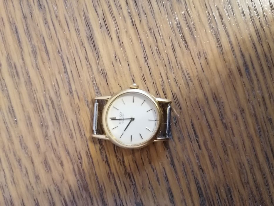 Ceas Seiko placat cu aur