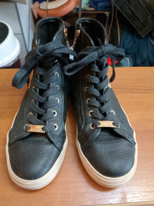 Елегантни  спортни боти LOVEMOSCHINO  естeствена кожа