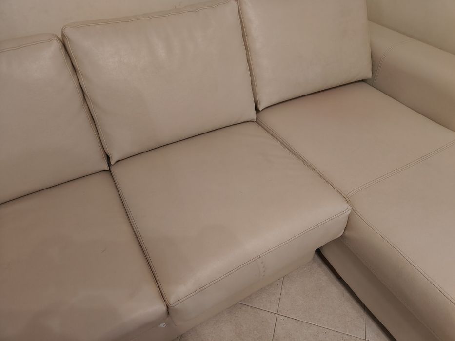 Диван 3-ка с голяма лежанка и голям фотьойл