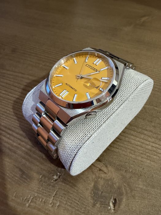 Ceas Citizen Tsuyosa yellow automatic