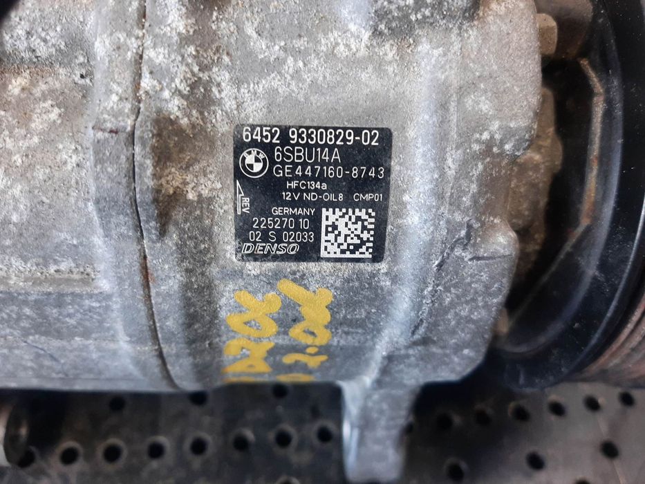 compresor clima ac 2.0 d  bmw seria 3 f30  64529330829-02 447160-8743