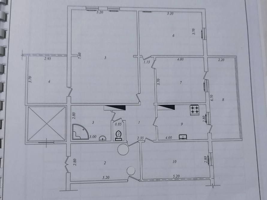4/7/9.   Ор-р Госпитальный, ШохМед. 153 м².