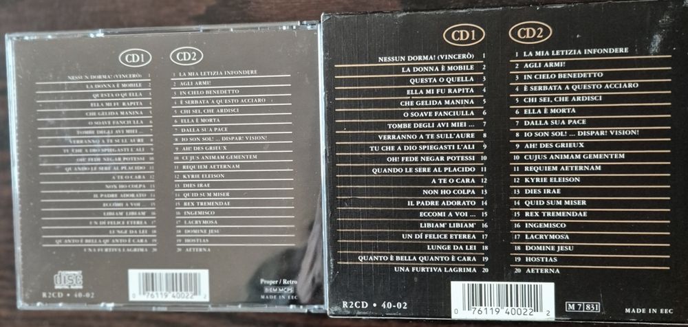 Оргинални Нови Двойни CD. c AТом Джоунс Павароти,Бетовен Шопен Брамс