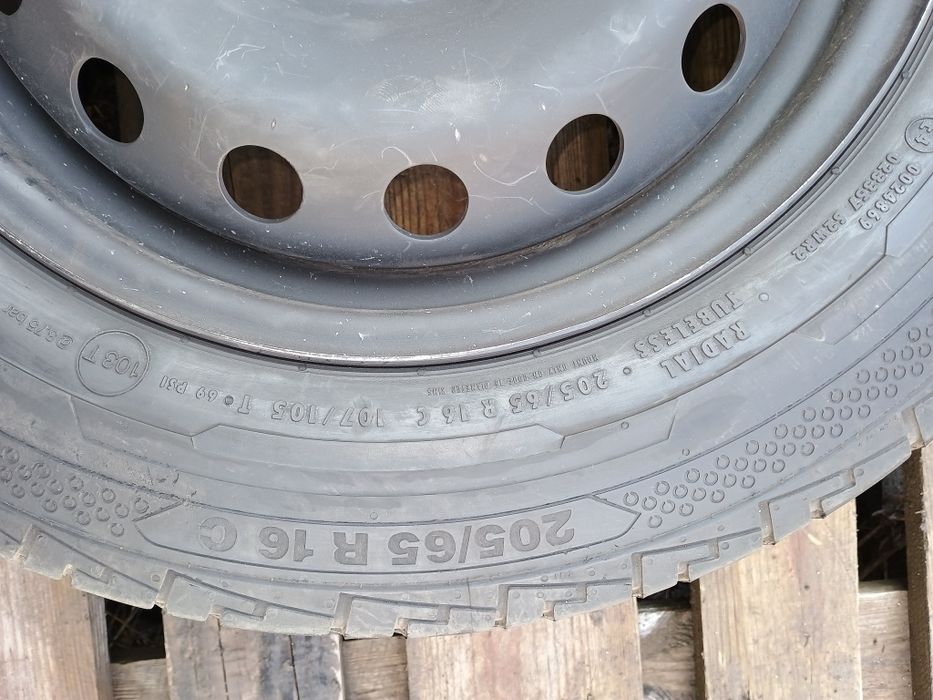 Джанти и гуми 205/65/16С, 5х118, Рено Трафик, Опел Виваро, Нисан