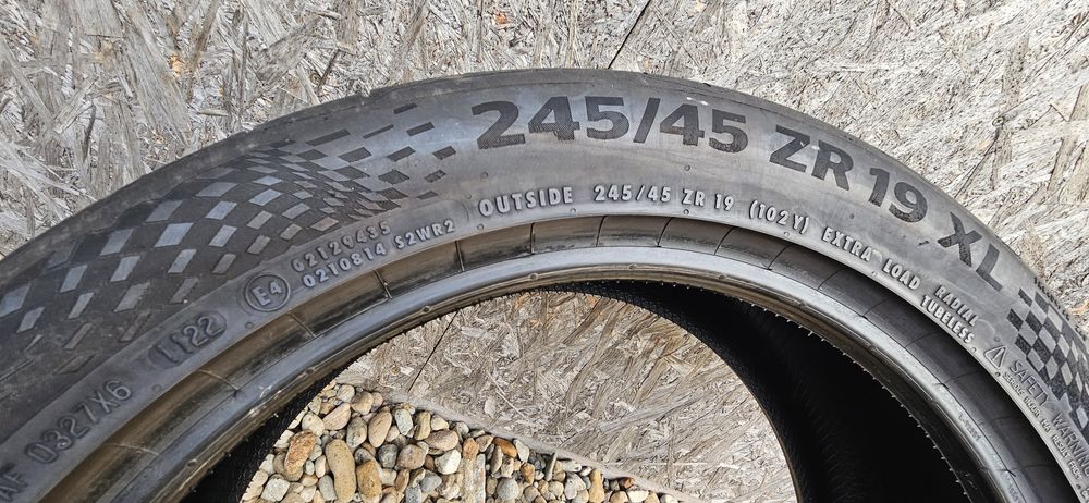 Anvelopa Bridgestone 225/55 R18 98V Continental 245/45 ZR19 102Y XL