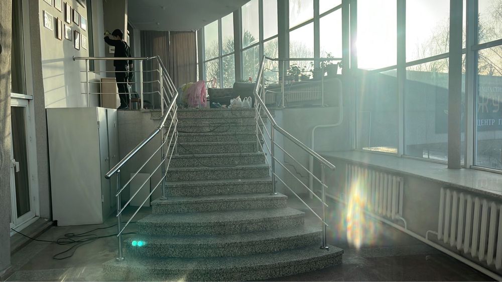 Перила из нержавеющей стали